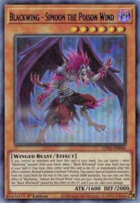 Blackwing - Simoon the Poison Wind (Purple) [LDS2-EN040] Ultra Rare | Galactic Gamez