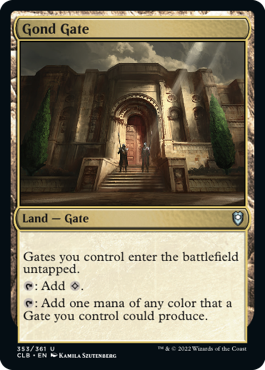 Gond Gate [Commander Legends: Battle for Baldur's Gate] | Galactic Gamez