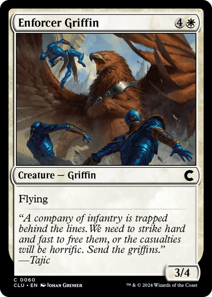 Enforcer Griffin [Ravnica: Clue Edition] | Galactic Gamez