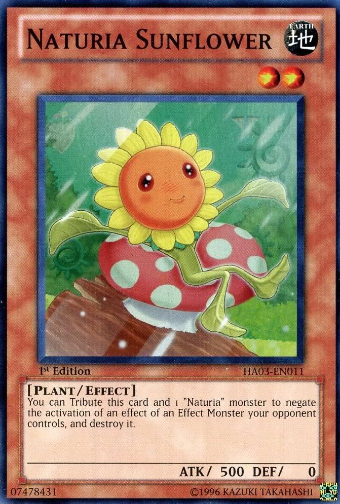 Naturia Sunflower [HA03-EN011] Super Rare | Galactic Gamez
