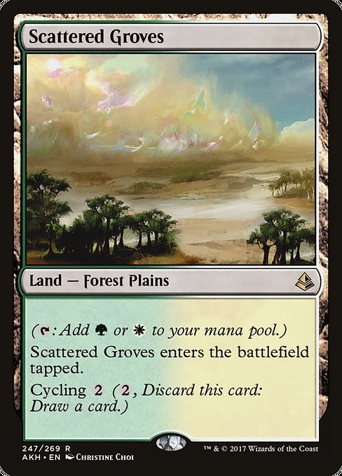 Scattered Groves [Amonkhet] | Galactic Gamez