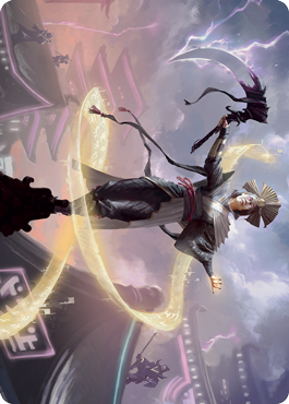 Naomi, Pillar of Order Art Card [Kamigawa: Neon Dynasty Art Series] | Galactic Gamez