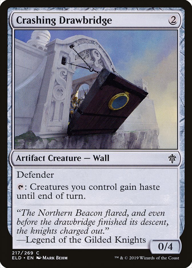 Crashing Drawbridge [Throne of Eldraine] | Galactic Gamez