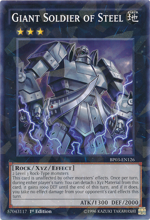 Giant Soldier of Steel (Shatterfoil) [BP03-EN126] Rare | Galactic Gamez