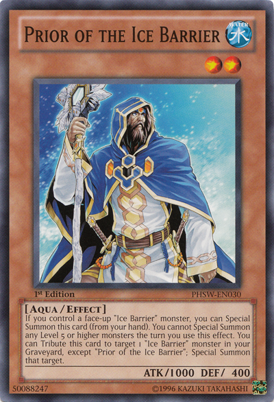 Prior of the Ice Barrier [PHSW-EN030] Common | Galactic Gamez