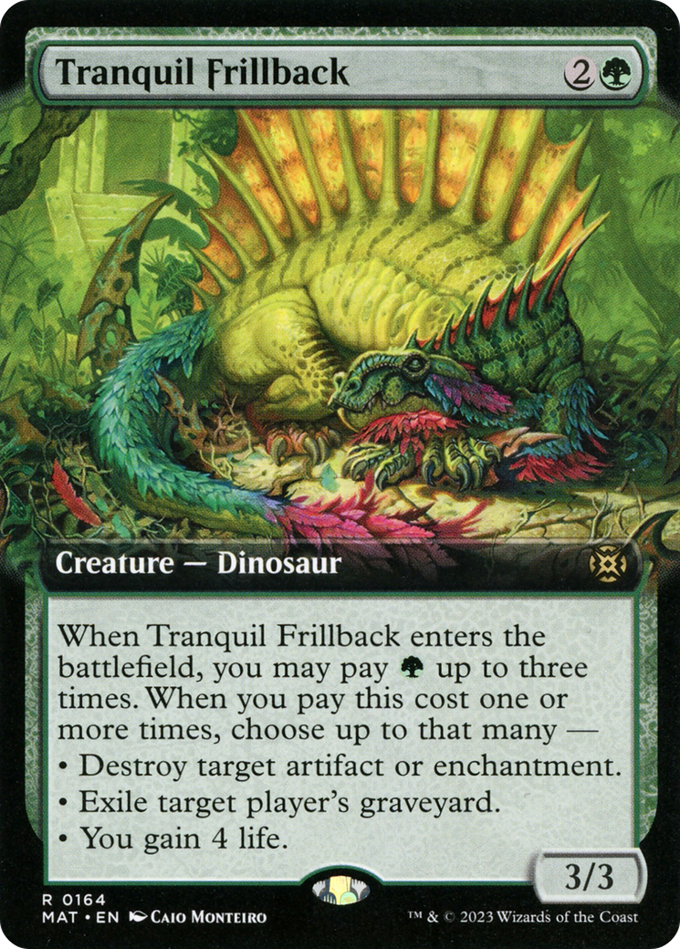 Tranquil Frillback (Extended Art) [March of the Machine: The Aftermath] | Galactic Gamez