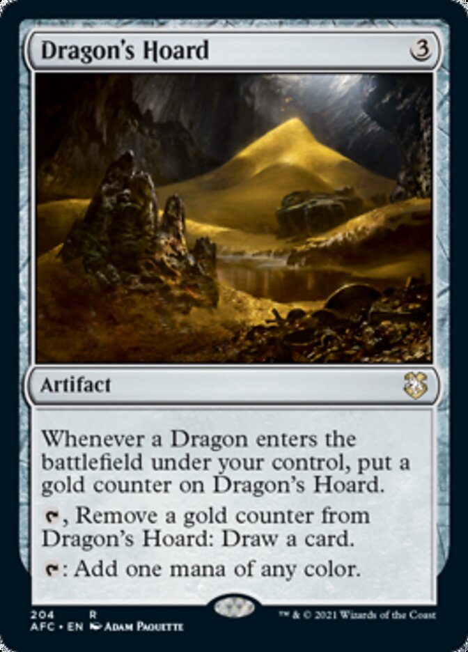 Dragon's Hoard [Dungeons & Dragons: Adventures in the Forgotten Realms Commander] | Galactic Gamez