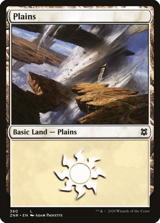 Plains (380) [Zendikar Rising] | Galactic Gamez