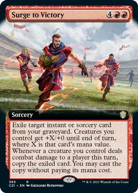 Surge to Victory (Extended) [Commander 2021] | Galactic Gamez