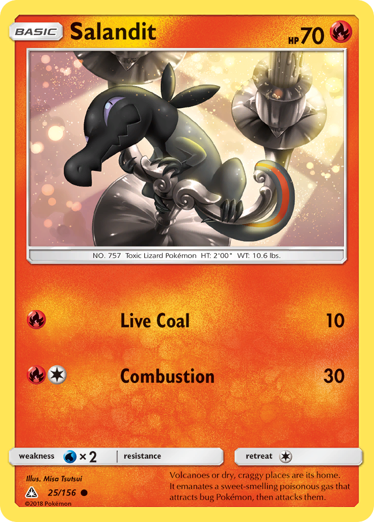 Salandit (25/156) [Sun & Moon: Ultra Prism] | Galactic Gamez