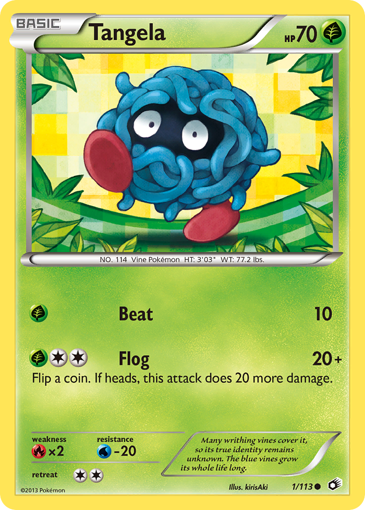 Tangela (1/113) [Black & White: Legendary Treasures] | Galactic Gamez