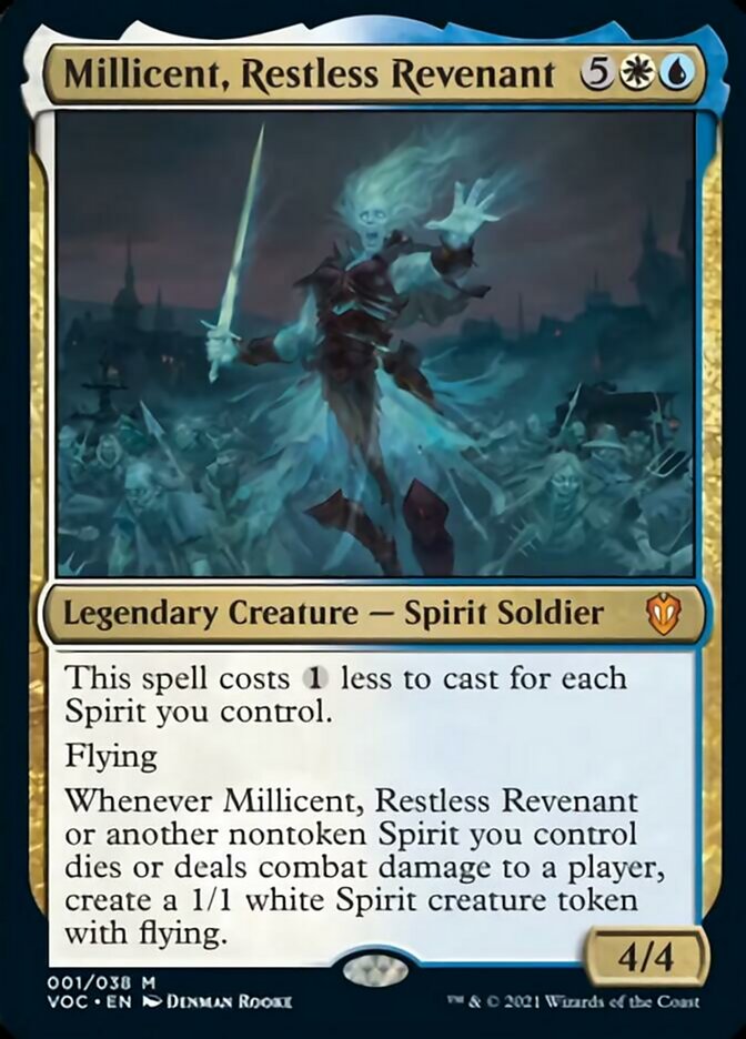 Millicent, Restless Revenant (Display Commander) [Innistrad: Crimson Vow Commander] | Galactic Gamez