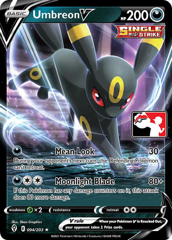 Umbreon V (094/203) [Prize Pack Series One] | Galactic Gamez