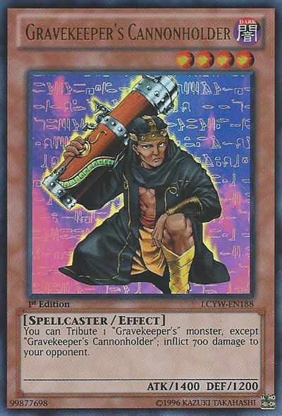 Gravekeeper's Cannonholder [LCYW-EN188] Ultra Rare | Galactic Gamez