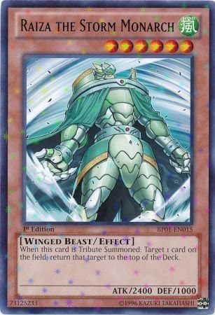 Raiza the Storm Monarch [BP01-EN015] Starfoil Rare | Galactic Gamez