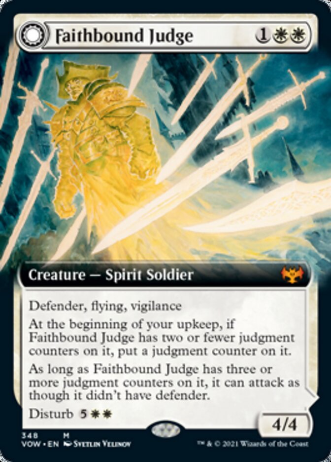 Faithbound Judge // Sinner's Judgment (Extended) [Innistrad: Crimson Vow] | Galactic Gamez