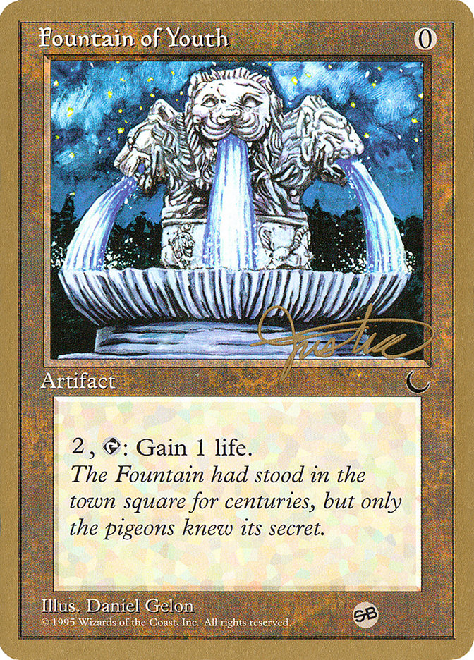 Fountain of Youth (Mark Justice) (SB) [Pro Tour Collector Set] | Galactic Gamez