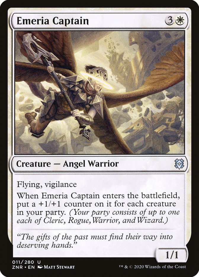 Emeria Captain [Zendikar Rising] | Galactic Gamez