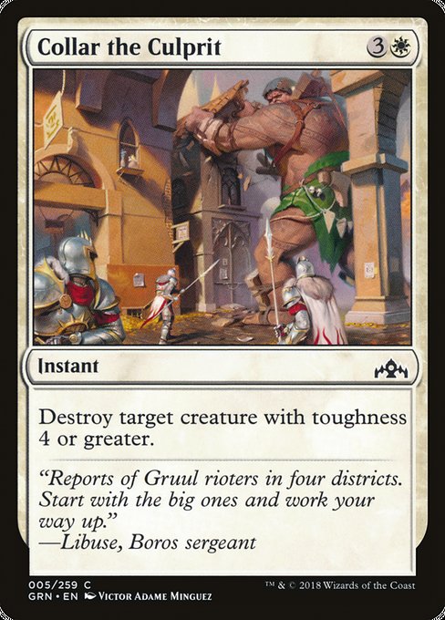 Collar the Culprit [Guilds of Ravnica] | Galactic Gamez