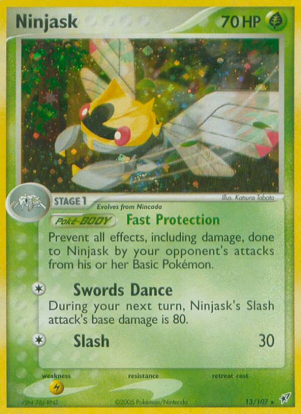 Ninjask (13/107) [EX: Deoxys] | Galactic Gamez