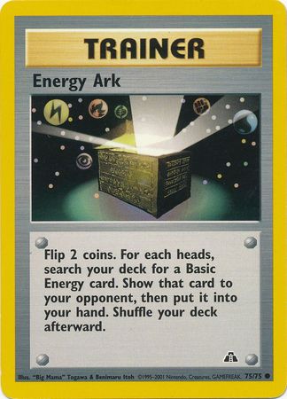 Energy Ark (75/75) [Neo Discovery Unlimited] | Galactic Gamez