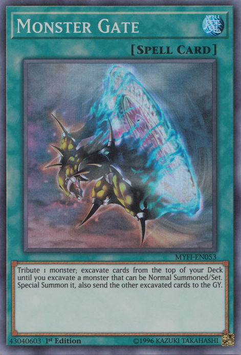 Monster Gate [MYFI-EN053] Super Rare | Galactic Gamez