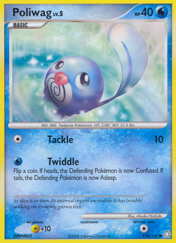 Poliwag (114/146) [Diamond & Pearl: Legends Awakened] | Galactic Gamez