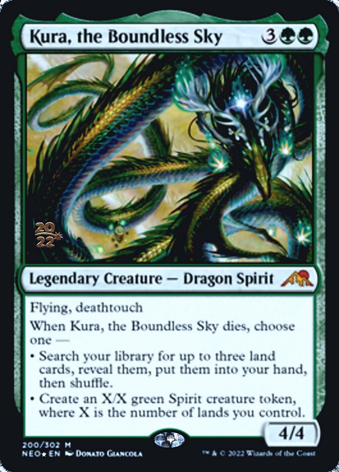 Kura, the Boundless Sky [Kamigawa: Neon Dynasty Prerelease Promos] | Galactic Gamez