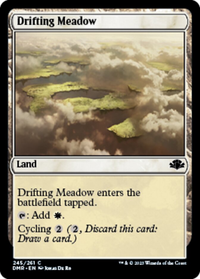 Drifting Meadow [Dominaria Remastered] | Galactic Gamez