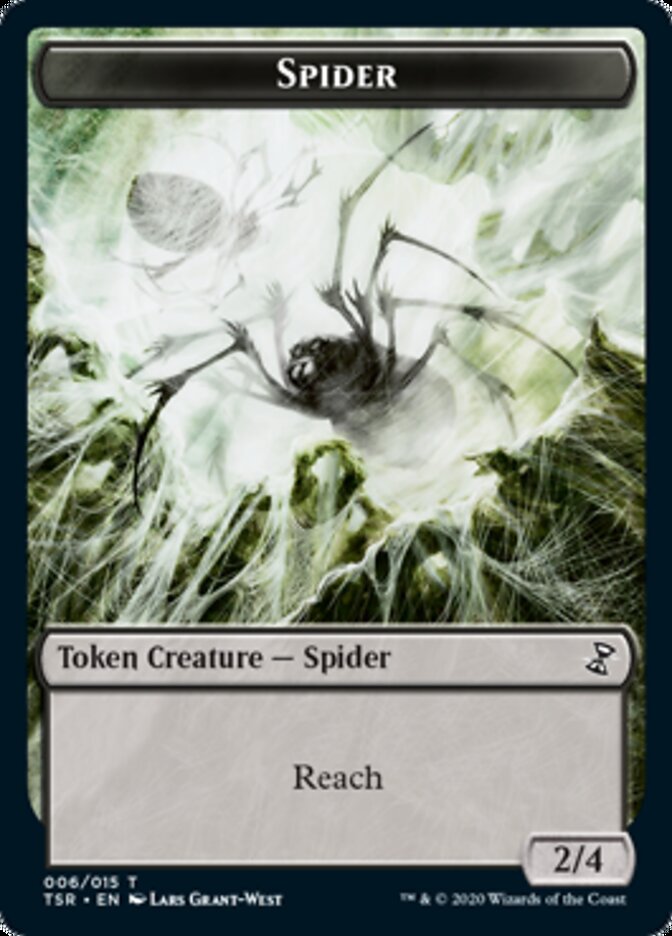 Spider Token [Time Spiral Remastered Tokens] | Galactic Gamez