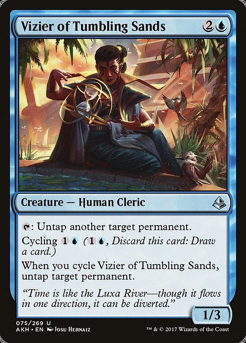 Vizier of Tumbling Sands [Amonkhet] | Galactic Gamez