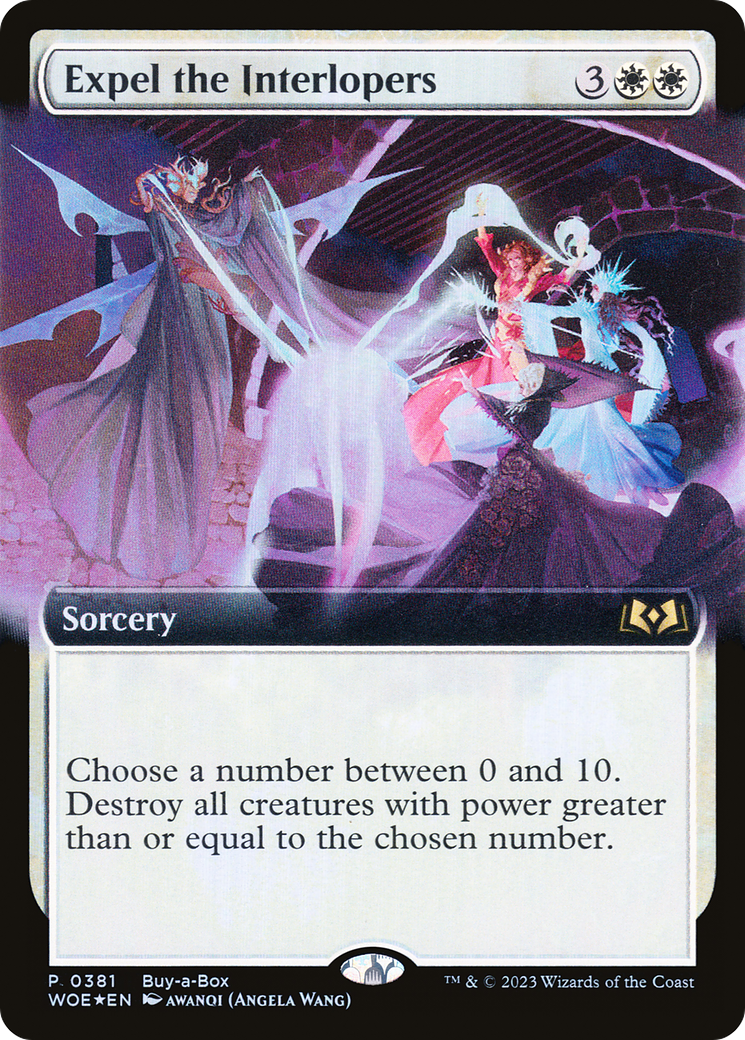 Expel the Interlopers (Buy-A-Box) [Wilds of Eldraine Promos] | Galactic Gamez