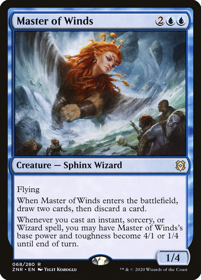 Master of Winds [Zendikar Rising] | Galactic Gamez