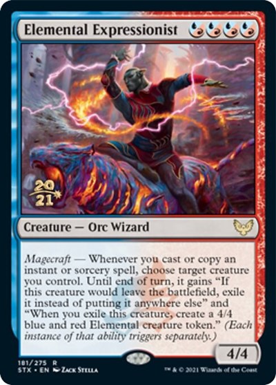Elemental Expressionist [Strixhaven: School of Mages Prerelease Promos] | Galactic Gamez