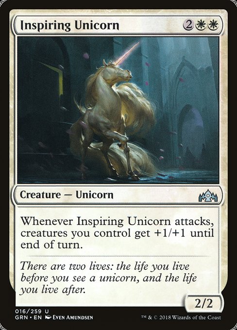 Inspiring Unicorn [Guilds of Ravnica] | Galactic Gamez