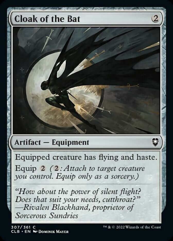 Cloak of the Bat [Commander Legends: Battle for Baldur's Gate] | Galactic Gamez