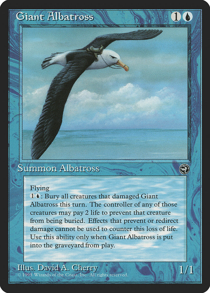 Giant Albatross (Empty Ocean) [Homelands] | Galactic Gamez