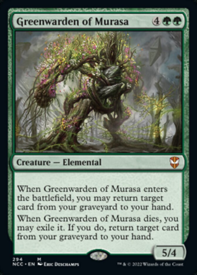 Greenwarden of Murasa [Streets of New Capenna Commander] | Galactic Gamez
