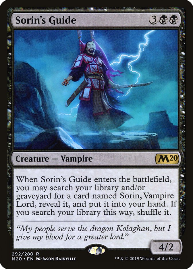 Sorin's Guide [Core Set 2020] | Galactic Gamez