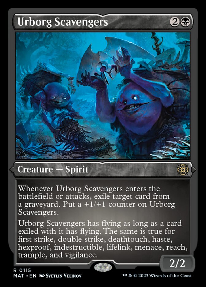 Urborg Scavengers (Foil Etched) [March of the Machine: The Aftermath] | Galactic Gamez