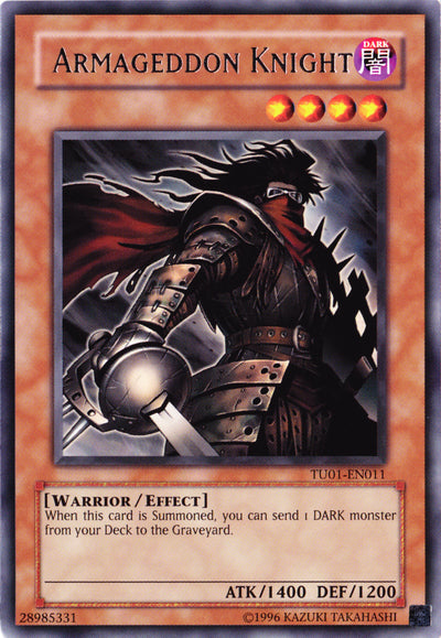 Armageddon Knight [TU01-EN011] Rare | Galactic Gamez