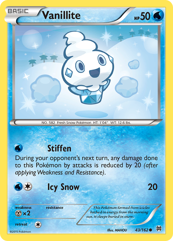 Vanillite (43/162) [XY: BREAKthrough] | Galactic Gamez