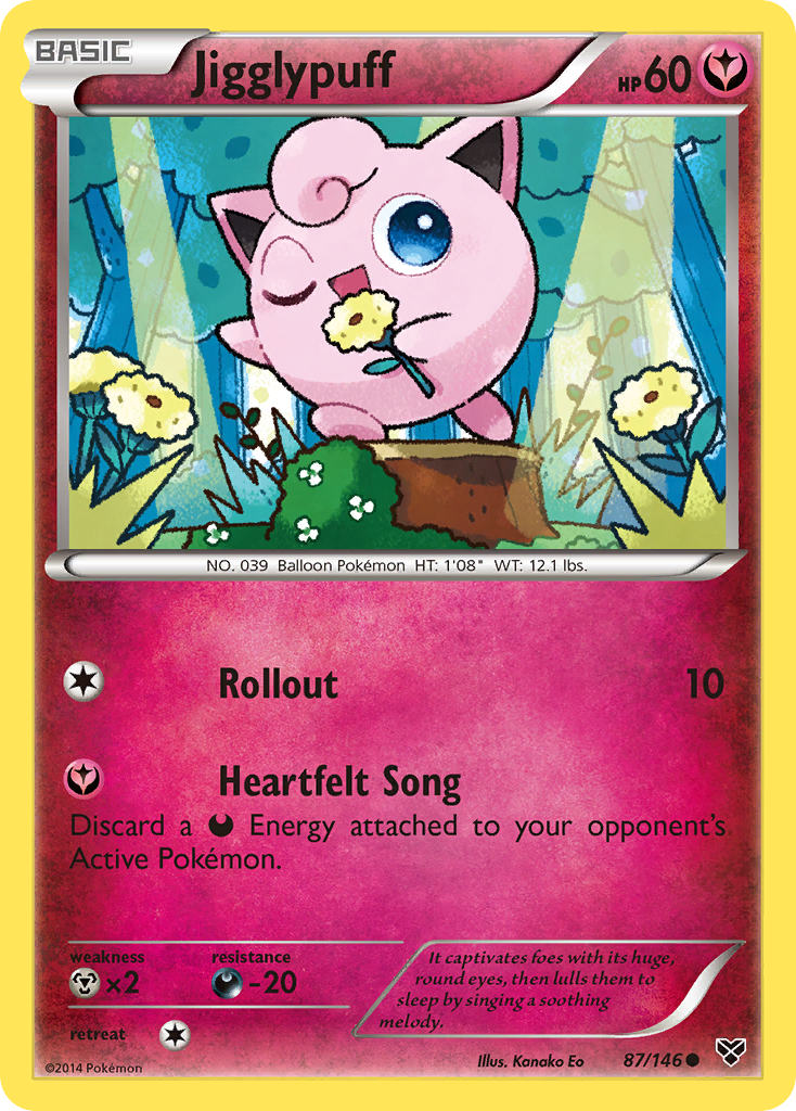 Jigglypuff (87/146) [XY: Base Set] | Galactic Gamez