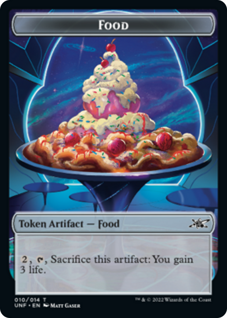 Squirrel // Food (010) Double-sided Token [Unfinity Tokens] | Galactic Gamez