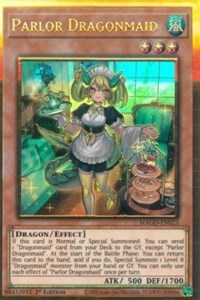 Parlor Dragonmaid [MAGO-EN023] Gold Rare | Galactic Gamez