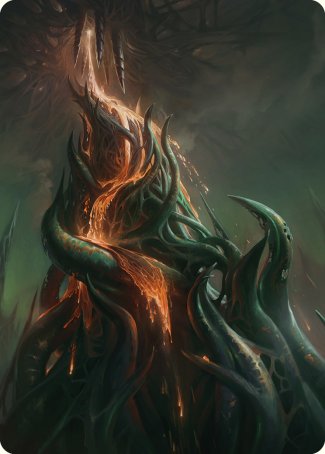 Copperline Gorge Art Card [Phyrexia: All Will Be One Art Series] | Galactic Gamez