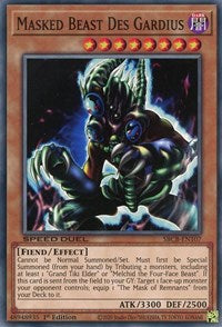 Masked Beast Des Gardius [SBCB-EN107] Common | Galactic Gamez
