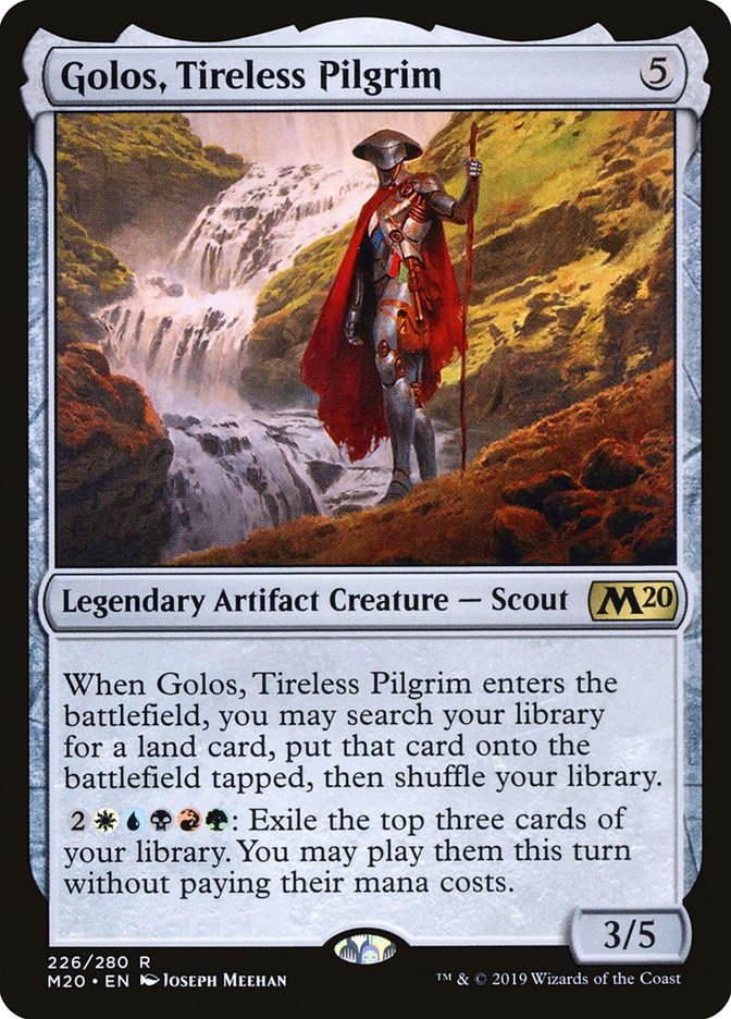 Golos, Tireless Pilgrim [Core Set 2020] | Galactic Gamez