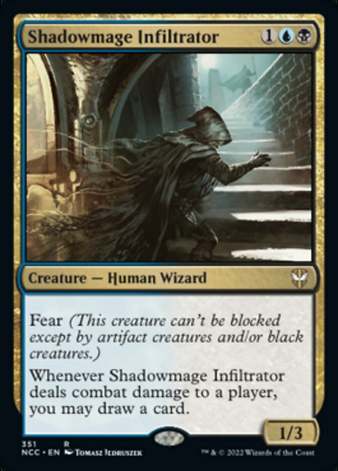 Shadowmage Infiltrator [Streets of New Capenna Commander] | Galactic Gamez