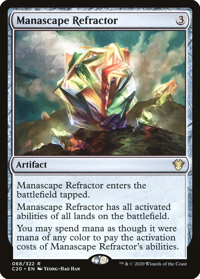 Manascape Refractor [Commander 2020] | Galactic Gamez